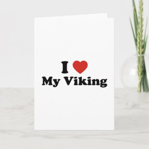Cartão Eu Adoro Minha Viking