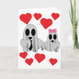 Cartão Eu adoro o Pai Boo da Filha