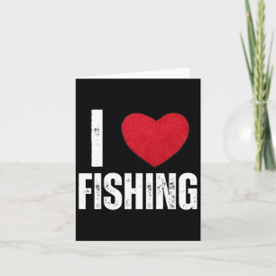 Cartão Eu Adoro Presentes De Pesca Para Crianças Pescaran