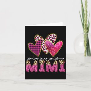 Cartão Eu Adoro Ser Chamado de Vovó Mimi Valentine Mães