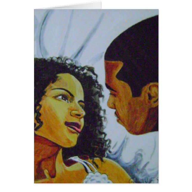 Cartão Eu amá-lo-ei sempre (Frente)