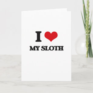Cartão Eu amo a minha loth