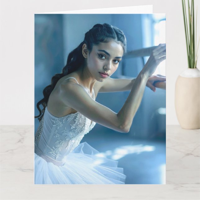 CARTÃO EU AMO BALLET - BALLET & DANÇA (Frente)