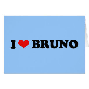 CARTÃO EU AMO BRUNO