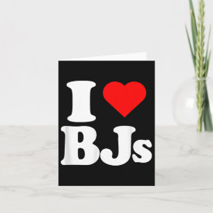 Cartão Eu Amo Coração Engraçado Bjs 