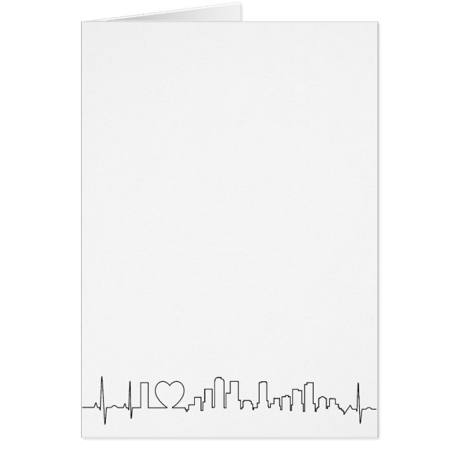 Cartão Eu amo Denver em um estilo extraordinário (Frente)