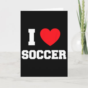 Cartão Eu Amo Futebol