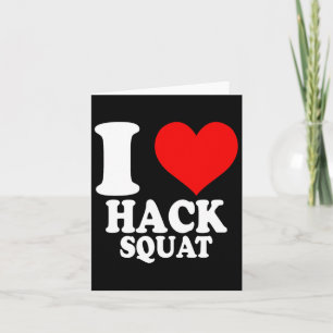 Cartão Eu Amo Hack Squat 1
