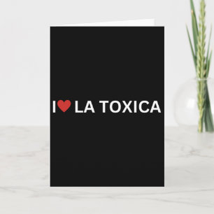 Cartão Eu Amo La Toxica Y El Toxico Casal Hispânico Engra