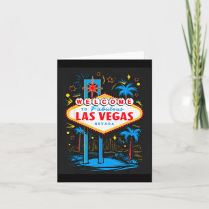 Cartão Eu Amo Las Vegas Nevada Cidade Vegas Lembrança Las