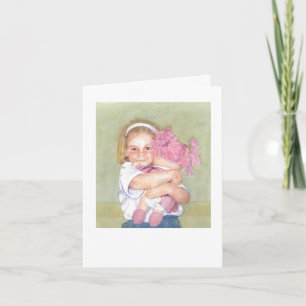 Cartão Eu Amo Meu Bebê Notecard