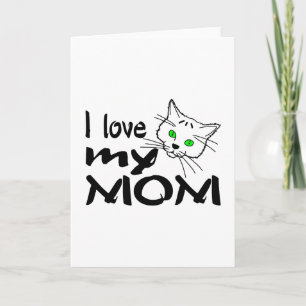 Cartão Eu Amo Minha Mãe
