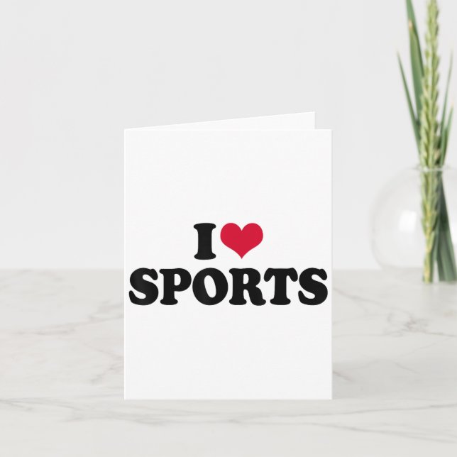 Cartão Eu Amo Motivação de Fitness Srts  (Frente)