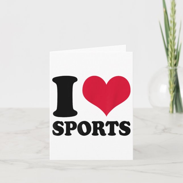 Cartão Eu Amo Motivação de Fitness Srts  (Frente)