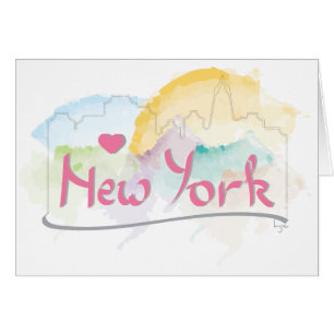 Cartão Eu amo Nova York, Nova York