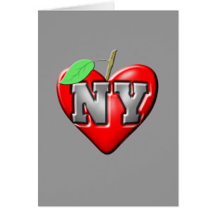 Cartão Eu amo NY