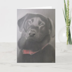 Cartão Eu amo o meu Labrador