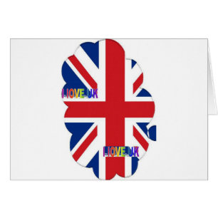 CARTÃO EU AMO O REINO UNIDO