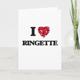 Cartão Eu Amo Ringette