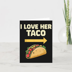Cartão Eu Amo Seu Taco Festa Mexicana Casais Cinco De Ma