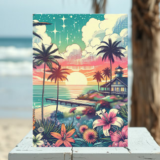 Cartão Eu amo viver a vida com você | Feliz aniversário 