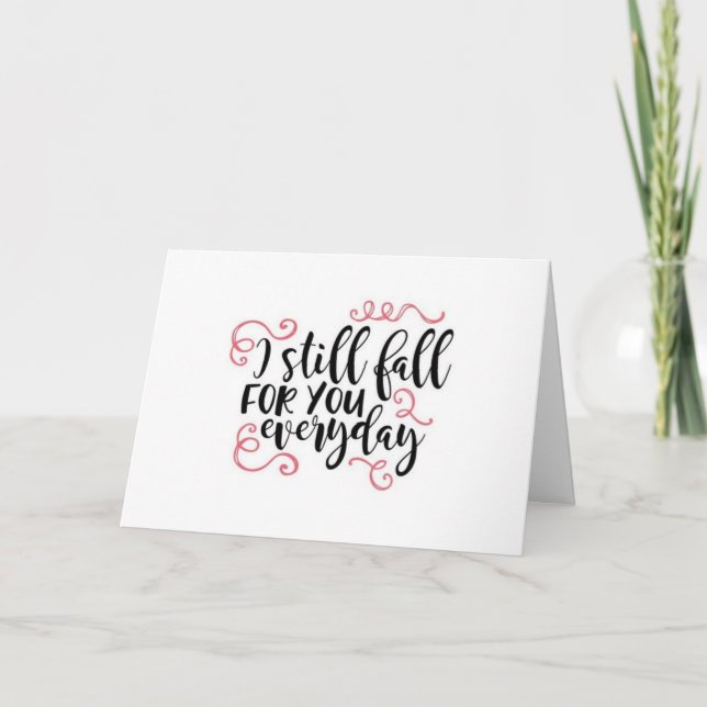 CARTÃO EU AMO VOCÊ AGORA, EU AMO VOCÊ SEMPRE-CARTÃO DE AM (Frente)