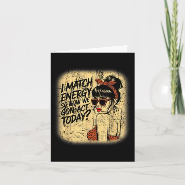 Cartão Eu Combino Energia Como Nós Vamos Agir Hoje Divert (Frente)