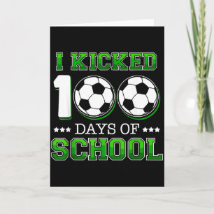 Cartão Eu Completei 100 Dias De Escola Futebol Esporte Me
