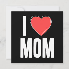 Cartão Eu (Coração) Mamãe – Amor no Dia das Mães