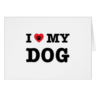 Cartão Eu Corto Meu Cachorro