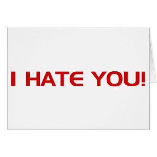 Cartão Eu deio-o!  - Punk alternativo da rocha do Grunge