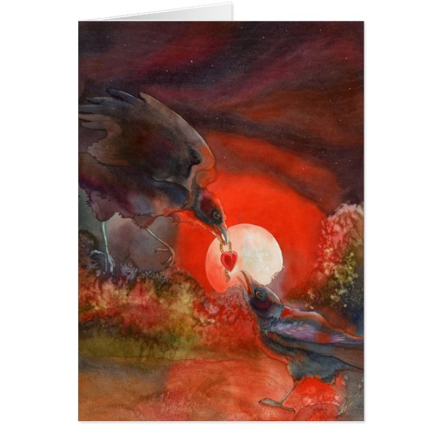 Cartão Eu dou-lhe meu coração (Frente)