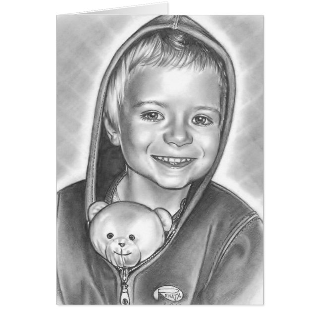 Cartão Eu e o meu ursinho (Frente)