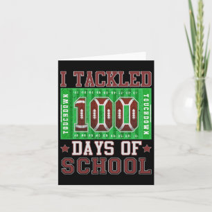 Cartão Eu Encontrei 100 Dias De Futebol Escolar 100º Dia