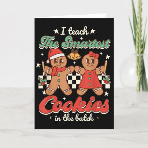 Cartão Eu Ensino Os Cookies Mais Inteligentes Da Lote Pro