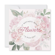 Eu escolheria você Dia de as mães Flores de Peônia