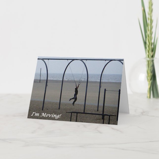 Cartão Eu estou movendo-me (Frente)