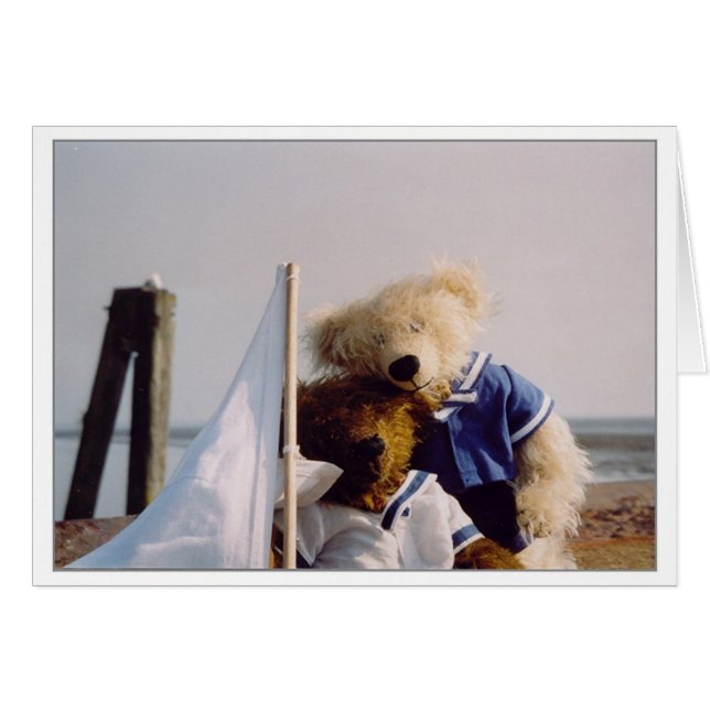 Cartão Eu estou navegando (Frente Horizontal)