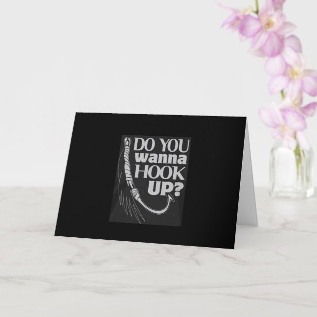 CARTÃO **EU ESTOU ROMANDO MEU PESCADOR** NO ANIVERSÁRIO D (Orquídea)