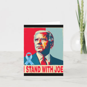 Cartão Eu Fico Com Joe Biden