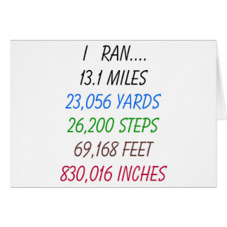 Cartão Eu funcionei 13,1 milhas