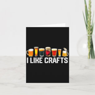 Cartão Eu Gosto de Artesanato Cerveja Artesanal Microcerv