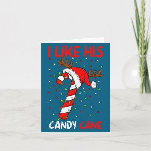 Cartão Eu Gosto De Doces De Hortelã Dela Casais Combinand