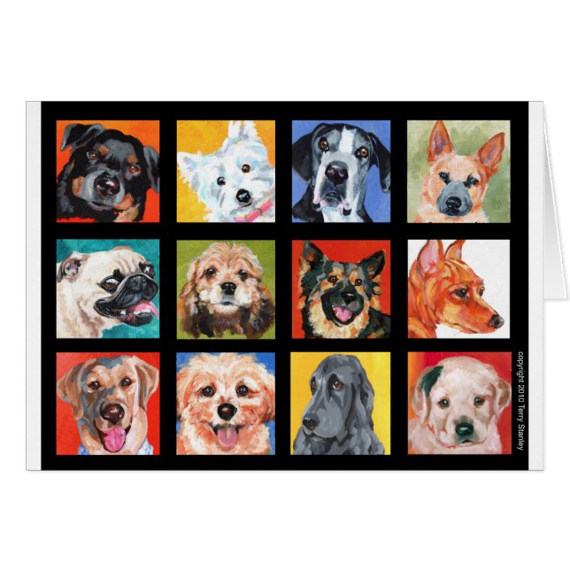 Cartão Eu Lutei o Doggeez (Frente Horizontal)