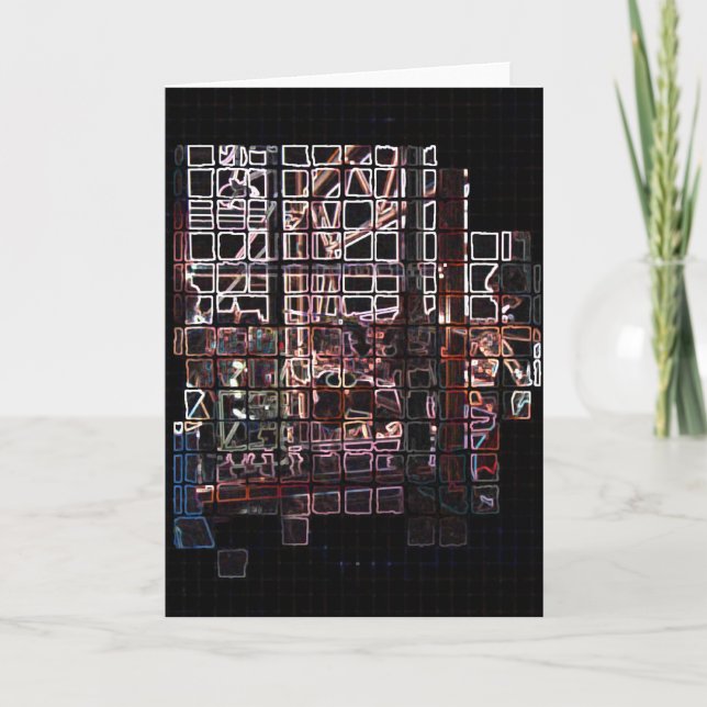 Cartão Eu não entendo Duchamp! (Frente)