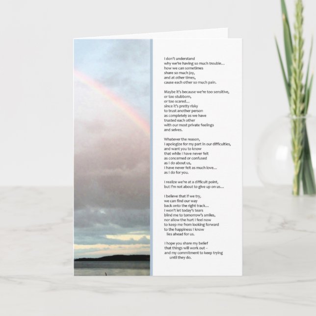 Cartão Eu não entendo... relacionamentos (Frente)