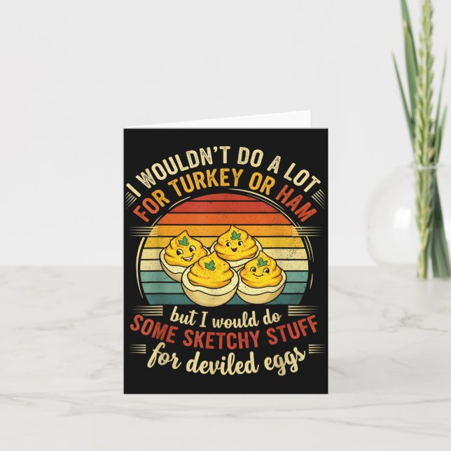 Cartão Eu Não Faria Muito Pelo Peru Ou Presunto Mas Eu Fa (Frente)