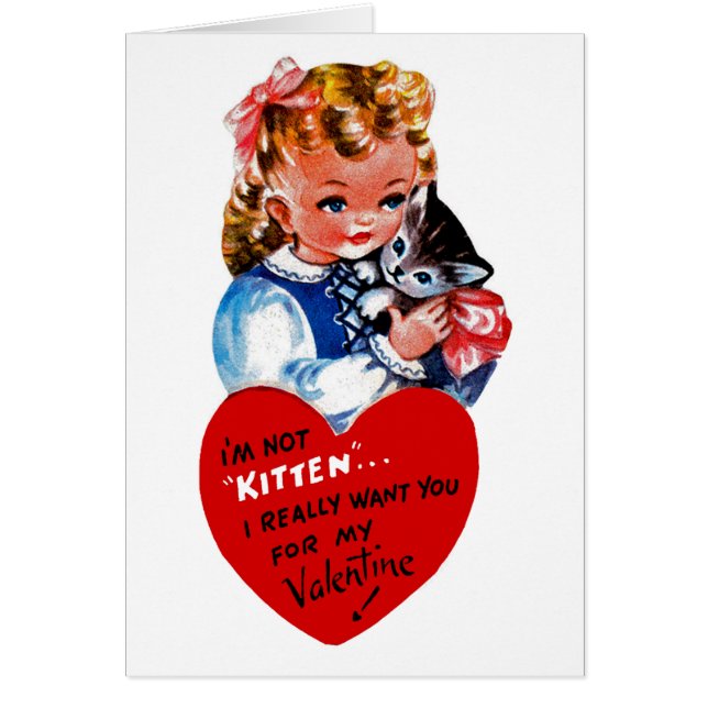 Cartão Eu não sou Kitten (Frente)