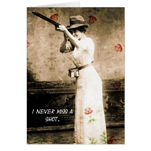 Cartão Eu Nunca Sinto Falta De Uma Fotografia (Frente)