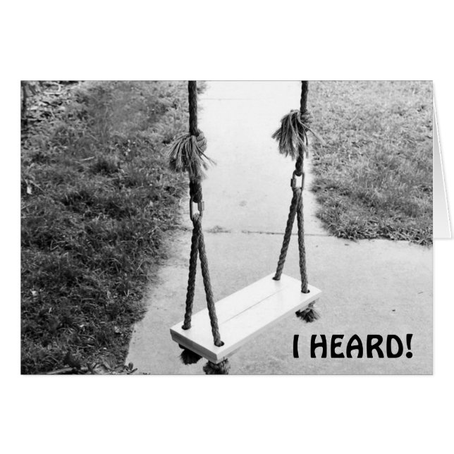 CARTÃO EU OUVI DIZER QUE O NADOR AGORA É "30!" (Frente Horizontal)